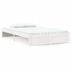 Houten Bed 120x200 Wit | OP = OP | 40% Korting, Verzenden, Wit, Nieuw, Twijfelaar