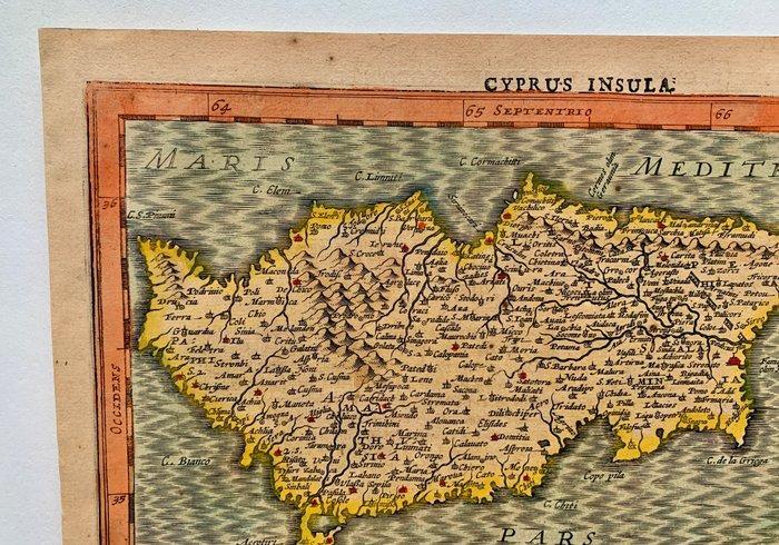 Chypre - Chypre; G. Mercator/ J. Hondius/ J. Cloppenburg -, Boeken, Atlassen en Landkaarten