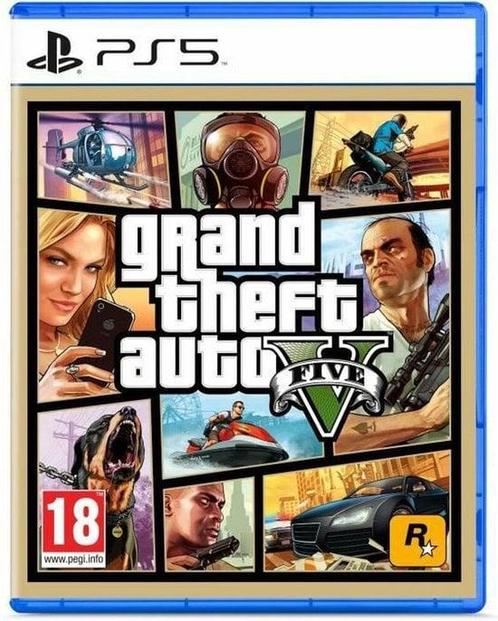 Grand Theft Auto V (PS5 Games) (Playstation 5), Games en Spelcomputers, Games | Sony PlayStation 5, Zo goed als nieuw, Ophalen of Verzenden