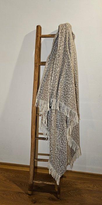 Exclusieve plaid van katoenmix, licht en donker was, met, Antiek en Kunst, Kunst | Designobjecten