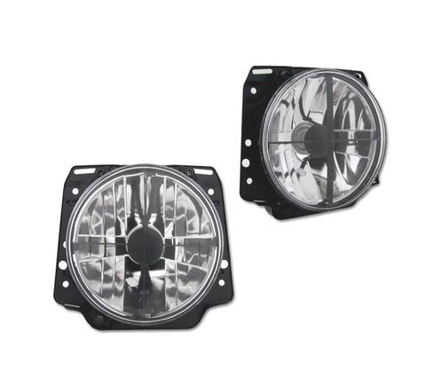 PHARES POUR VOLKSWAGEN VW GOLF MK2 83-91 FOND CHROMÉ, Auto-onderdelen, Verlichting, Verzenden
