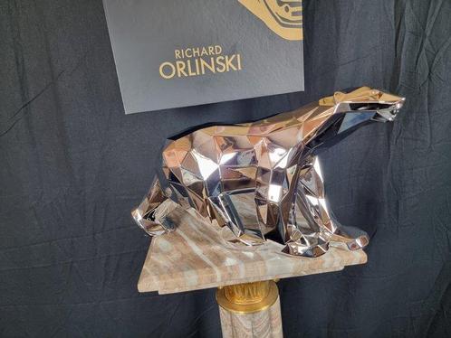 Richard Orlinski (1966) - XL Polar Bear (New) + Gift Box, Antiek en Kunst, Kunst | Schilderijen | Modern