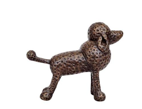 Figurine - A cute Poodle - Bronze, Antiquités & Art, Art | Objets design