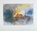 William Turner - The Burning of the Houses of Parliament -, Antiquités & Art