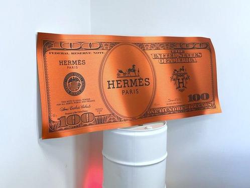 Suketchi - Hermès Money Crumple, Antiquités & Art, Art | Peinture | Moderne