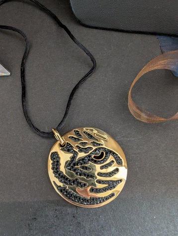 Beeld, Swarovski oorclips, ketting en ornamenten - 4 cm - beschikbaar voor biedingen