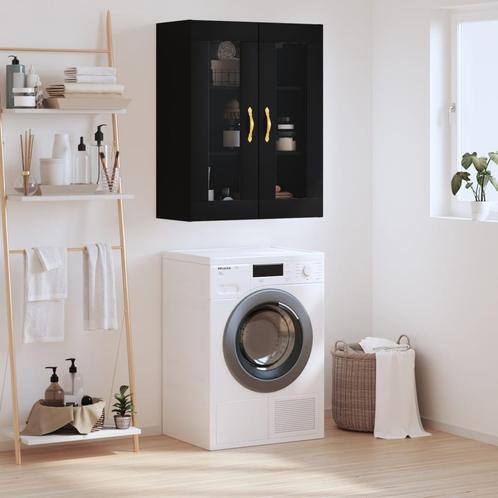 vidaXL Hangkast 69,5x34x90 cm zwart, Huis en Inrichting, Kasten | Dressoirs, Nieuw, Verzenden