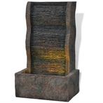 vidaXL binnenfontein met LED licht poly-hars, Tuin en Terras, Waterpartijen en Fonteinen, Verzenden, Nieuw