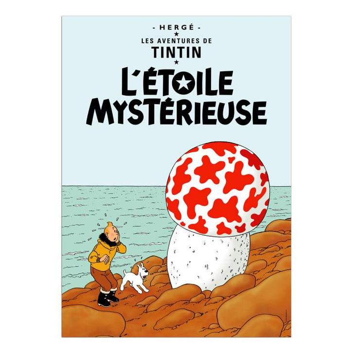 Kuifje De Geheimzinnige Ster Poster 50 x 70 cm, Verzamelen, Stripfiguren, Ophalen of Verzenden