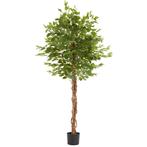 tectake Kunst ficusboom Fida, realistische textuur - 180 cm, Verzenden