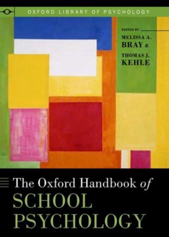 The Oxford Handbook of School Psychology 9780199348404 Bray, Boeken, Taal | Engels, Gelezen, Verzenden
