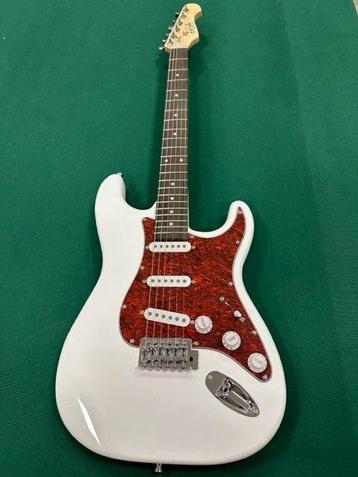 De Salvo - Strato vintage white - - Guitare électrique, Musique & Instruments