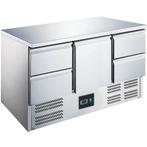 SARO Gekoelde werkbank met deur en lades - ES 903 S/S TOP 1/, Zakelijke goederen, Verzenden, Nieuw in verpakking, Koelen en Vriezen
