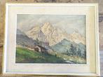 Telesforo Franchino (1892-1964) - Paesaggio Montano, Antiek en Kunst, Kunst | Schilderijen | Klassiek