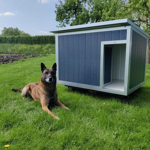 Geïsoleerd Hondenhok SNEL THUIS Onderhoudsvrij nachthok, Dieren en Toebehoren, Hondenhokken, 110 cm of meer, Hondenhok, Nieuw