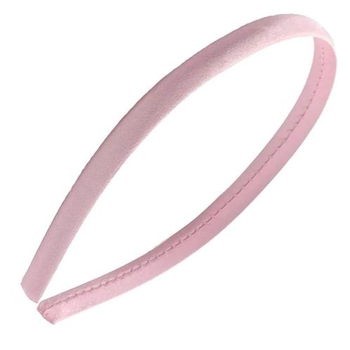 Fako Fashion® - Diadeem - Satijn - 10mm - Lichtroze, Handtassen en Accessoires, Uiterlijk | Haarverzorging, Verzenden