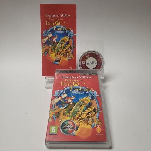 Geronimo Stilton Regressa ao Reino da Fantasia PSP, Games en Spelcomputers, Games | Sony PlayStation Portable, Zo goed als nieuw