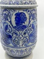 westerwald - Aiguière - Pot avec couvercle - Faïence - Hoge, Antiquités & Art