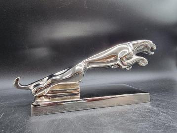 Beeld, Jaguar Statue 30cm - 12 cm - Metaal beschikbaar voor biedingen