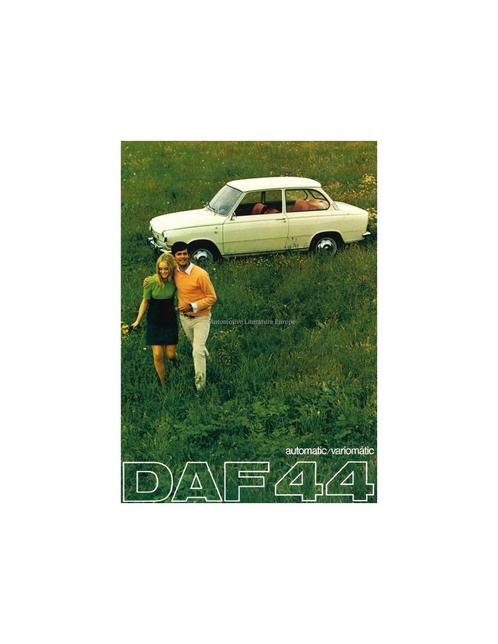 1968 DAF 44 VARIOMATIC BROCHURE NEDERLANDS, Boeken, Auto's | Folders en Tijdschriften, Ophalen of Verzenden