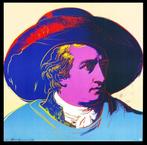 Andy Warhol - “Goethe, 1982”. Gesigneerd in de plaat.