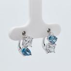 Zonder Minimumprijs - Oorbellen - 14 karaat Witgoud -, Nieuw