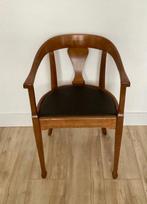 Thonet - Chaise - Bois, Cuir - Séance noire