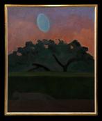 Isabel Schneider (c. 1875-1962) - Lune Bleue / Chat Noir, Antiek en Kunst