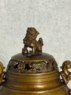 Foo dog / draken wierookbrander - Brons - China - Eind 20e