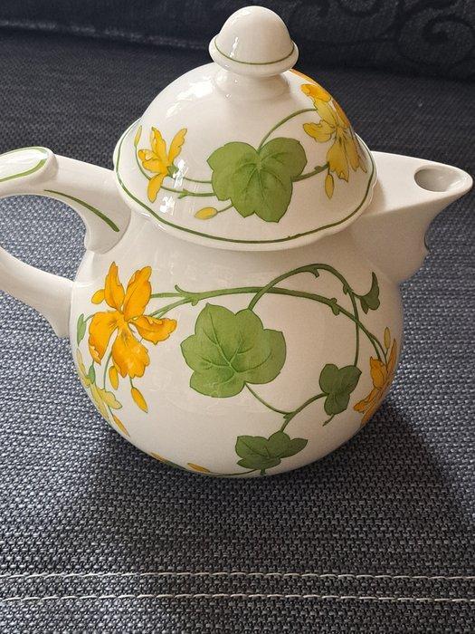 Villeroy & Boch - Koffie- en theeservies (15) - Geranium -, Antiek en Kunst, Antiek | Meubels | Tafels