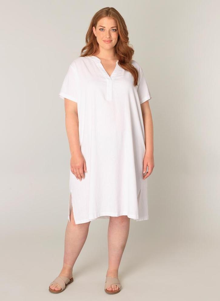 Base Level Curvy jurk Yacinthe0(46)Maat 46/48 (XL) of groter, Kleding | Dames, Jurken, Overige kleuren, Nieuw, Maat 46/48 (XL) of groter