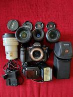 Sony A900 + 4 lenses + flash Appareil photo compact, Nieuw