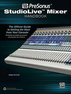 PreSonus StudioLive Mixer Handbook: The Officia. Owsinski, Boeken, Overige Boeken, Zo goed als nieuw, Verzenden