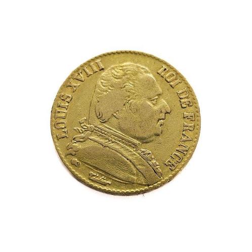 Frankrijk. 20 Francs 1815-A, Paris, Postzegels en Munten, Edelmetalen en Baren
