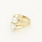 Ring - 14 karaat Geel goud - Parel, Nieuw