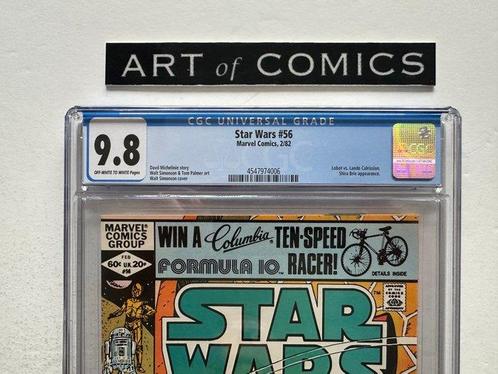 Star Wars #56 - CGC 9.8 - Lobot Vs Lando Calrissian - Shira, Boeken, Strips | Comics