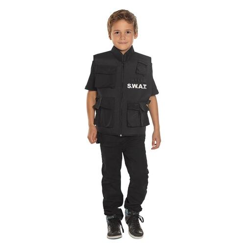 SWAT Vest Kind 5/10 jaar, Enfants & Bébés, Costumes de carnaval & Déguisements, Envoi
