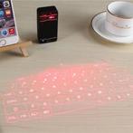 Draadloos Mini Laser Toetsenbord - Pocket Draagbaar Virtueel, Computers en Software, Verzenden, Nieuw, SeenDa