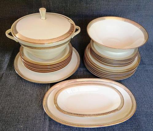 Winterling Bavaria - Service de table (23) - Or 24 ct -, Antiek en Kunst, Antiek | Meubels | Tafels