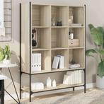 vidaXL Boekenkast 102x30x141,5 cm bewerkt hout sonoma, Verzenden, Nieuw
