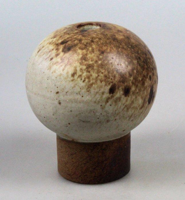 Aage Würtz - Vaas - Steengoed - paddenstoel, Antiek en Kunst, Antiek | Glaswerk en Kristal