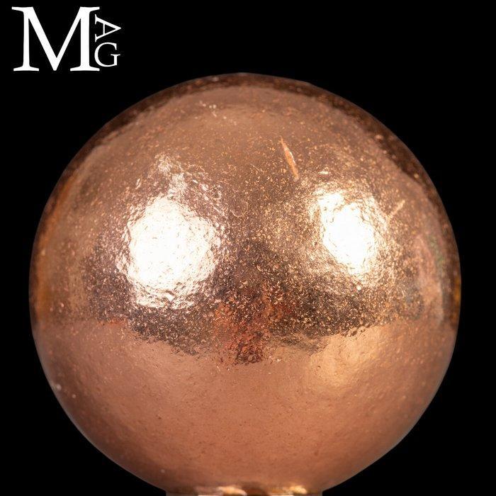 Natuurlijk koper Massieve Bol in Zuiver Koper – Een Ouder, Antiek en Kunst, Curiosa en Brocante