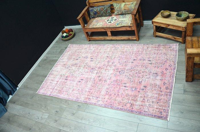 Lichtroze Turks tapijt - Vloerkleed - 260 cm - 158 cm, Huis en Inrichting, Stoffering | Tapijten en Vloerkleden