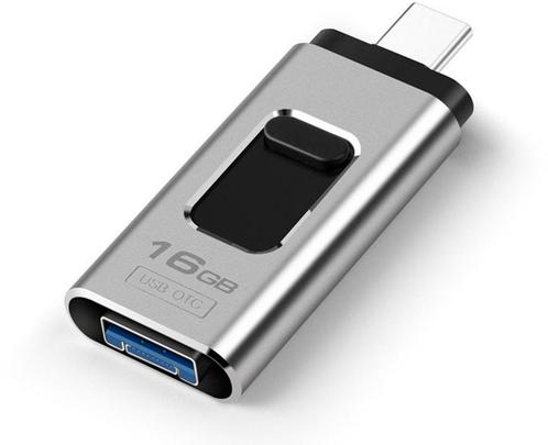 Tweedekans | Vlectro - 4-in-1 USB-stick voor smartphone,, Audio, Tv en Foto, Foto | Cameratassen, Ophalen of Verzenden