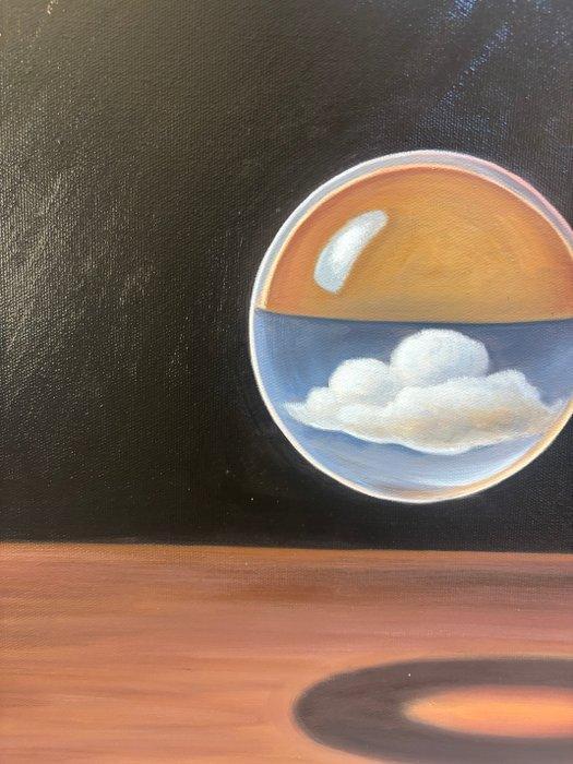 Charlie - Sphere nuage, Antiek en Kunst, Kunst | Schilderijen | Modern