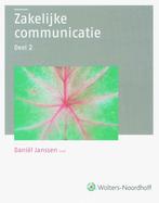 Zakelijke Communicatie 2 9789001432522, Livres, Science, (Red) Janssen, Verzenden