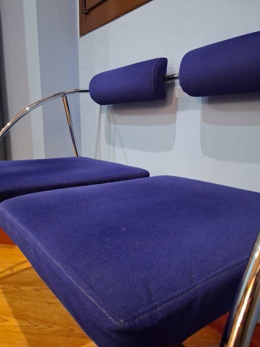 Bieffeplast - Rodney Kinsman - Chaise - Textile, Chromé(e) -, Antiek en Kunst, Antiek | Meubels | Stoelen en Sofa's