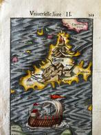 Italië - Sicilië // Eolische Eilanden; Sebastian Münster, Boeken, Atlassen en Landkaarten, Nieuw
