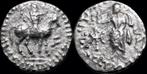 Ca 58-12bc Indo-scythian Kingdom Azes Ar drachm zilver, Postzegels en Munten, Munten en Bankbiljetten | Verzamelingen, Verzenden