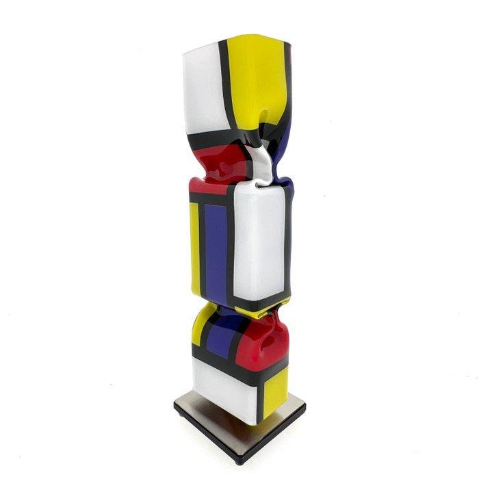 Ad van Hassel (1953) - Homage to Piet Mondriaan, Antiek en Kunst, Kunst | Designobjecten